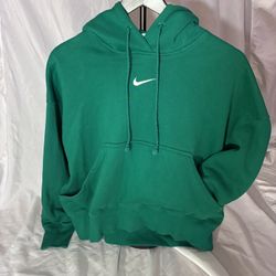 Nike Sportswear Malachite Phoenix Fleece Oversized Pullover Hoodie 