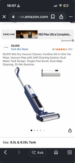 Vacuum wet&dry cleaner