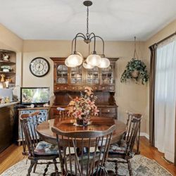 Dining Room Set Bar And China Cabinet