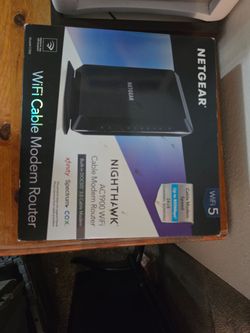 NETGEAR Nighthawk C7000 WiFi Cable Modem Router