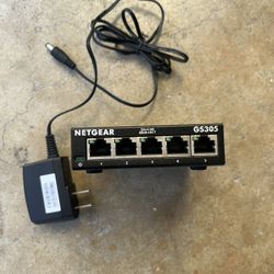 Netgear 5-Port Gigabit Ethernet Unmanaged Switch