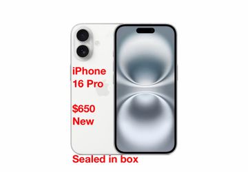 Brand New Sealed iPhone 16 Pro 256GB (Unlocked) - $650 FIRM