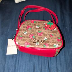 *NWT* Juicy Couture 🍓Strawberry🍓 Crossbody Bag