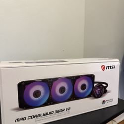 MSI MAG CORELIQUID 360R V2 RGB Liquid CPU Cooler