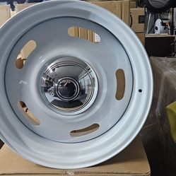 20" white ralley wheels NEW