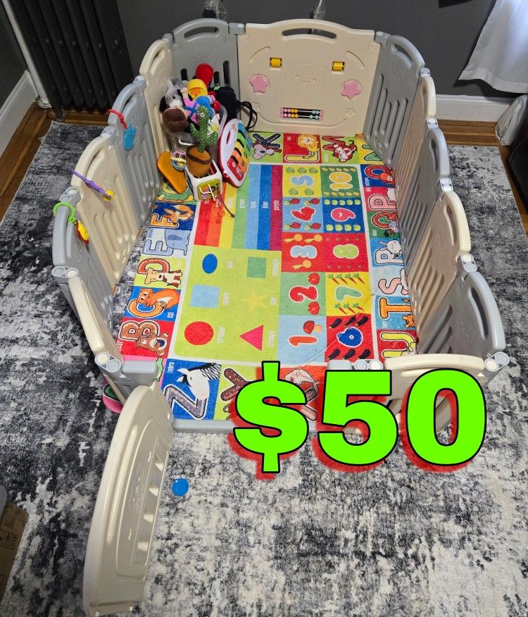 PLAY-PEN LARGE ANTI-SLIP BASE