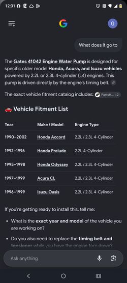 Water pump