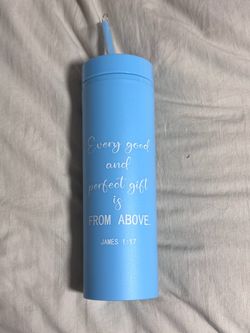 16 oz tumbler with bible verse