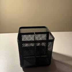 Brightroom Mesh Pencil Holder Black
