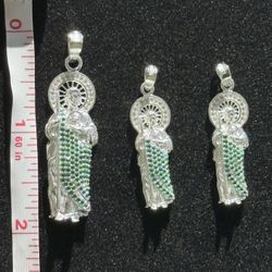 San Juditas De Plata 925