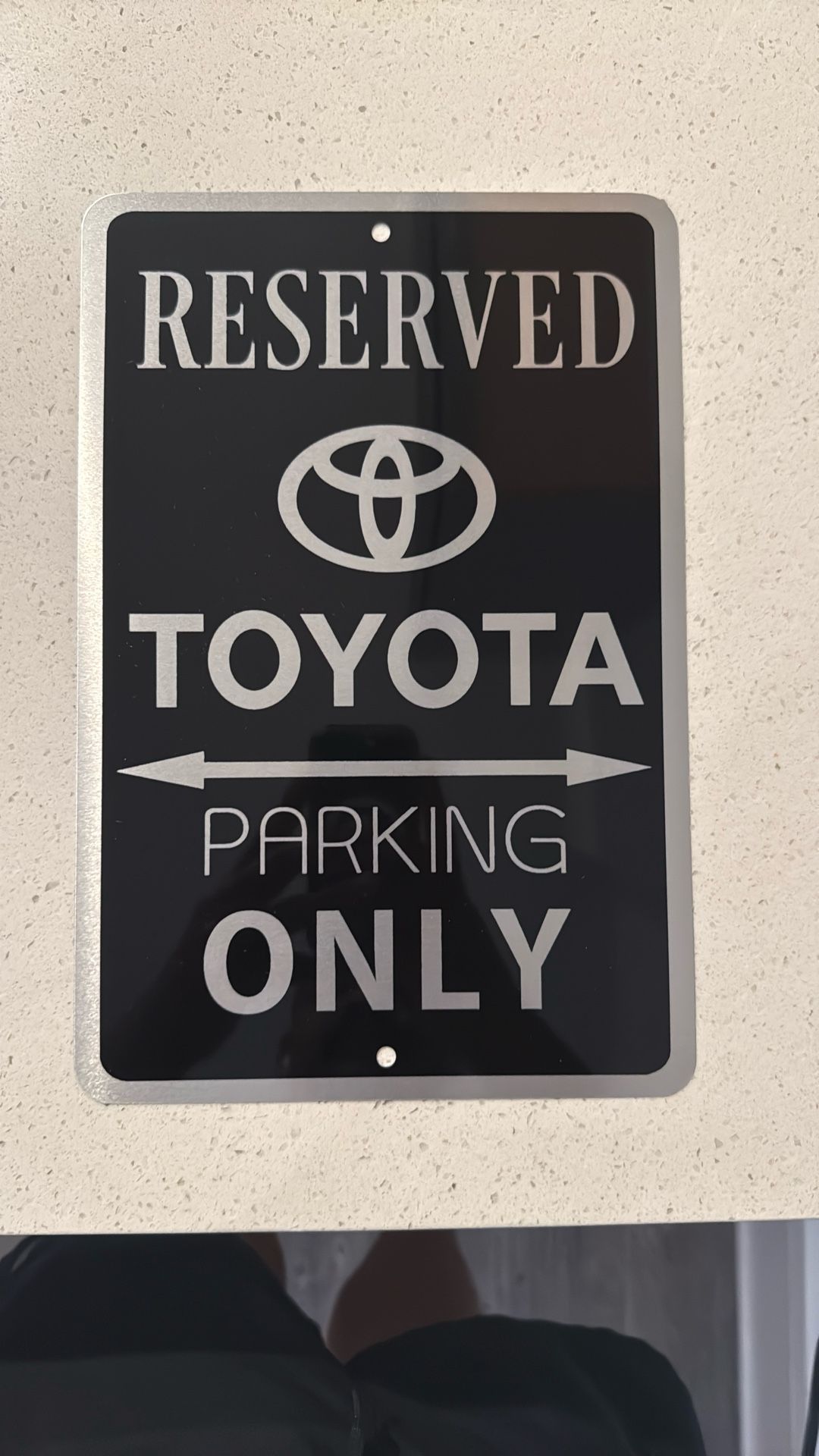 Metal sign