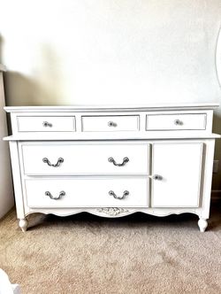 Dresser, side table & Mirror Set
