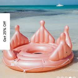 FUNBOY Rose gold crown Island