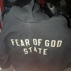 Essentials Fear Of God Black Sweater/hoodie