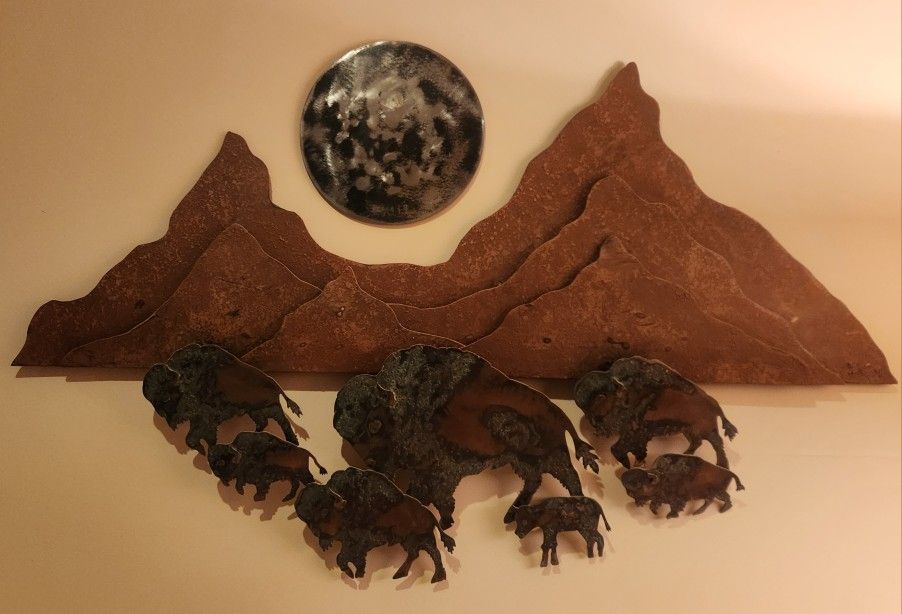 Metal Wall Sculpture