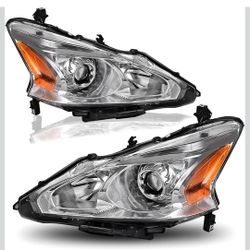 2013-2015 Nissan Altima Front Headlight Assemblies