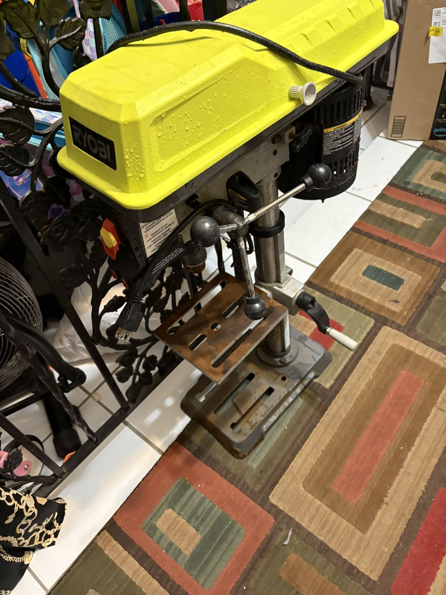 RYOBI 10in. 5 Speed Drill Press with EXACTLINE Laser Alignment System