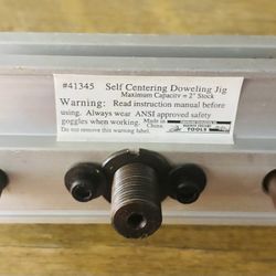 Self Centering Dowling Jig