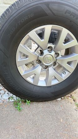 Toyota 16-Inch Alloy Wheel with Tire
