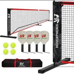 Hoverphenix Pickleball Set with Net