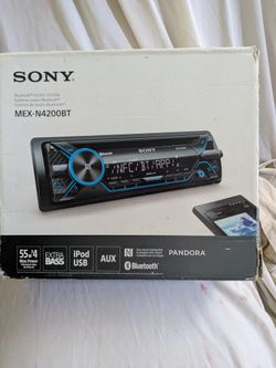 SONY CAR CD, PLAYER , RADIO  AM-FM 