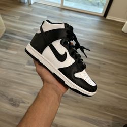 Panda Dunks Highs Size 4 Men’s 