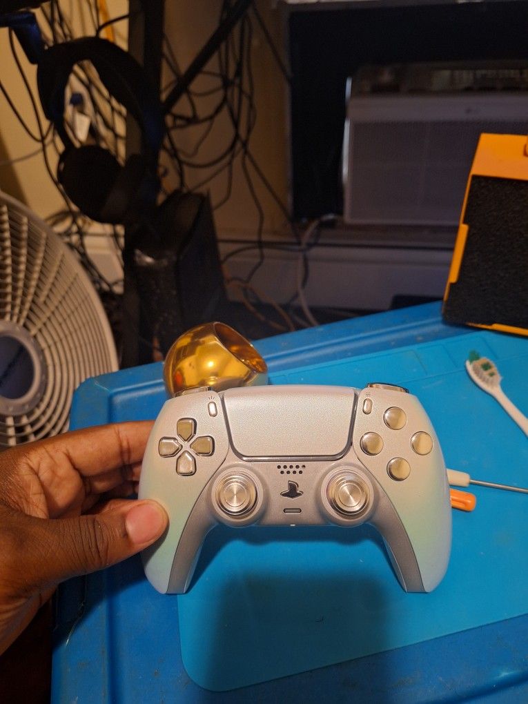 Custom Painted Hall-Effect Enhanced PS5 Controller