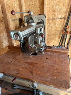 Rockwell 990 radial arm saw