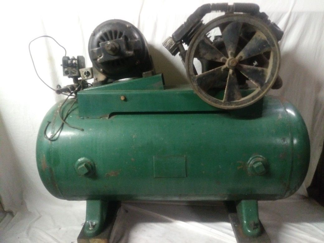 Antique air compressor 1944