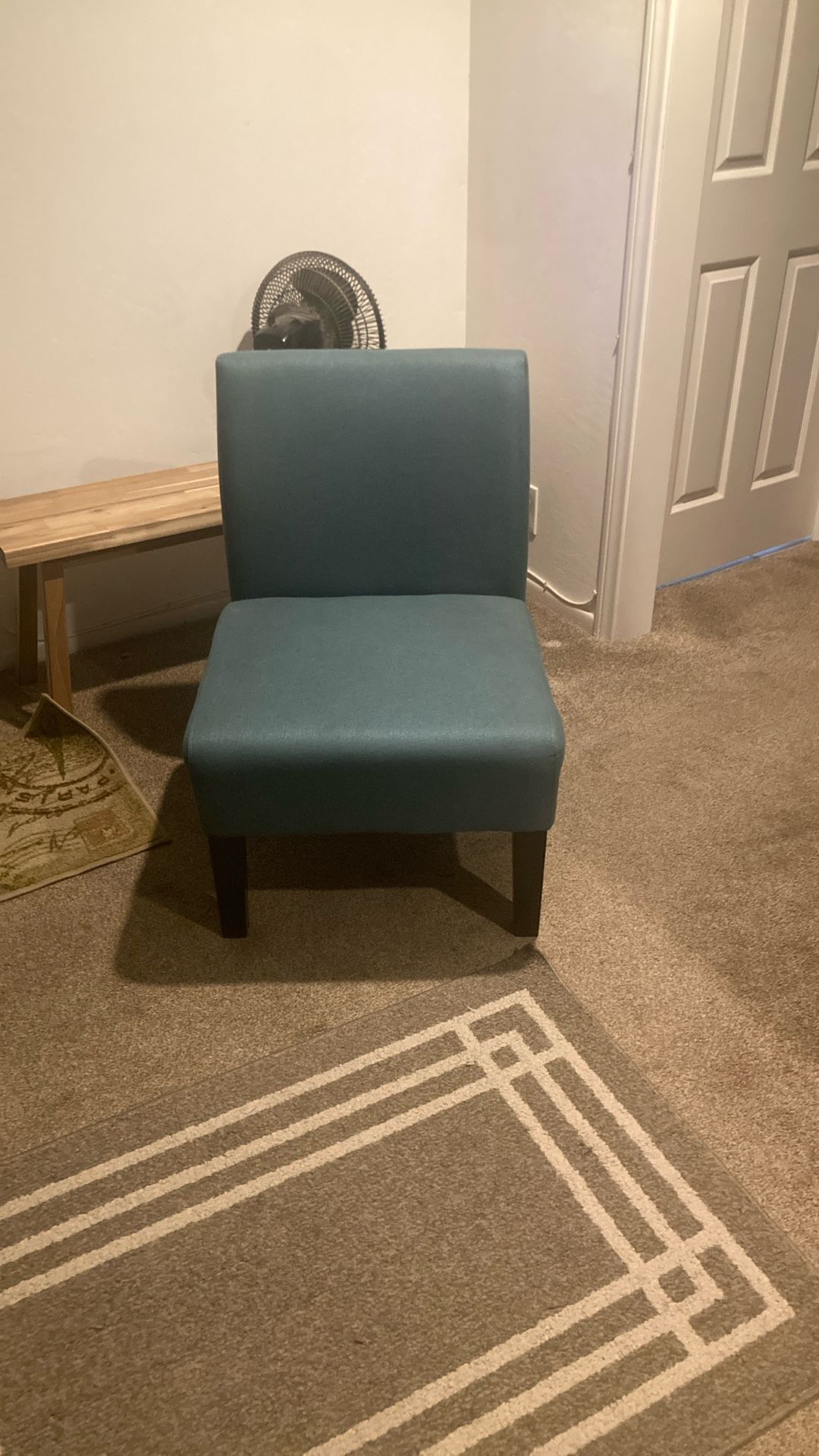 Two Chairs Blue