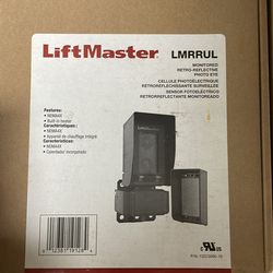Liftmaster monitored retro reflective photo eyes