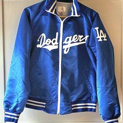 Vintage 70s-80s Dodgers Varsity Satin Jacket