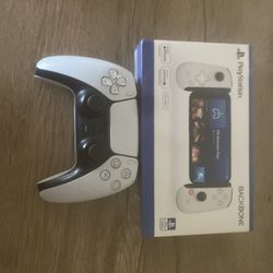 Ps5 controller and a backbone