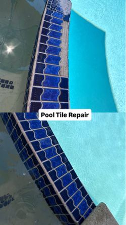 Tile and grout
