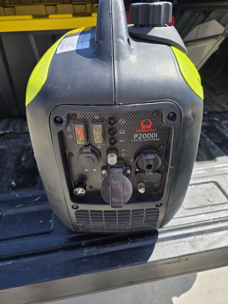 2015 Yamaha Mz80 Generator