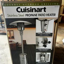 UNOPENED Cuisinart Stainless Steel Propane Patio Heater