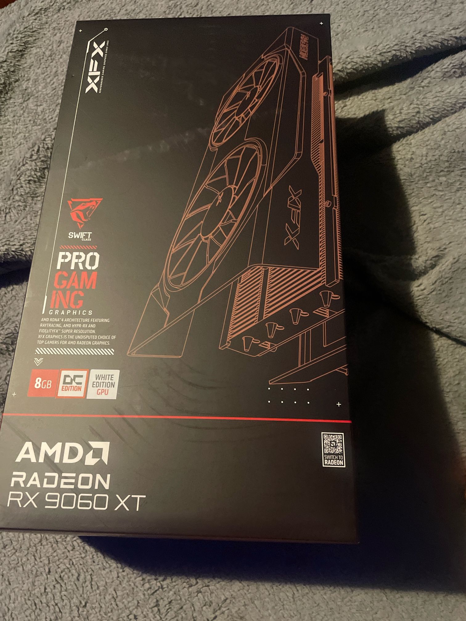 RX 9060 XFX WHITE EDITION