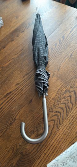 Barnes & Noble Literary Quotes Umbrella Black/Gray Classic Books Lover 38” OBO