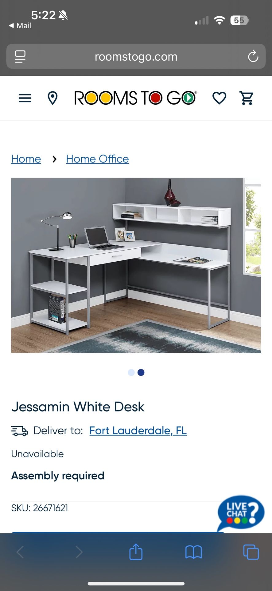 Sleek White And Silver L Shaped Modern Desk