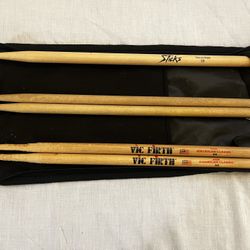 Drum Sticks Set Of 6