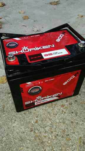 Shuriken battery 800w