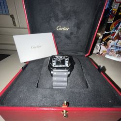 Cartier Santos (black)