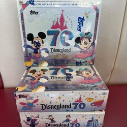 Topps 2025 Disneyland 70th Hobby Box