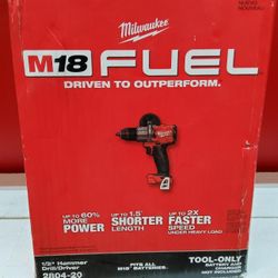 Milwaukee  Fuel Hammer Drill New 