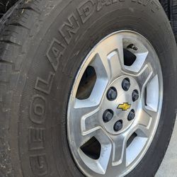 Chevrolet Silverado OEM Wheel And Tire 