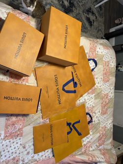 Authentic LV Box And Paper Bags 