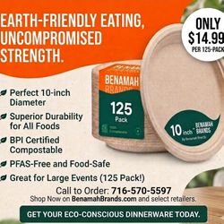 Disposable Plates 10 In .....125 Ct