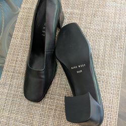 NEW Nine West Leather Shoes, black