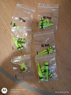 Body Jewelry Stretching Kit – Gauges, Tapers & Tunnels (Multiple Sizes)