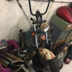 Swift lucky strike chopper wide glide front end forks harley custom  This is a performance top quality front end great for your harley build softail 